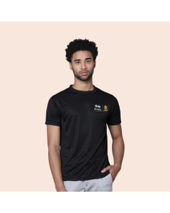 Greys&Blues Pima Round neck T-Shirt-Black